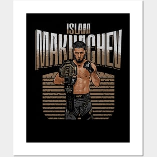 Islam Makhachev Champion Pose Posters and Art